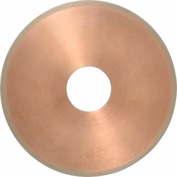 Norton - 5" Diam x 1-1/4" Hole, 320 Grit Surface Grinding Wheel - Diamond, Type 1A1R, Fine Grade - Eagle Tool & Supply