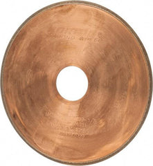 Norton - 6" Diam x 1-1/4" Hole, 100 Grit Surface Grinding Wheel - Diamond, Type 1A1R, Coarse Grade - Eagle Tool & Supply