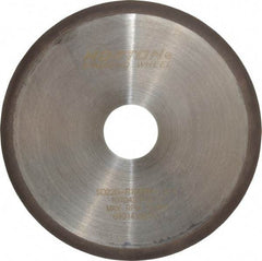 Norton - 6" Diam x 1-1/4" Hole, 220 Grit Surface Grinding Wheel - Diamond, Type 1A1R, Fine Grade - Eagle Tool & Supply