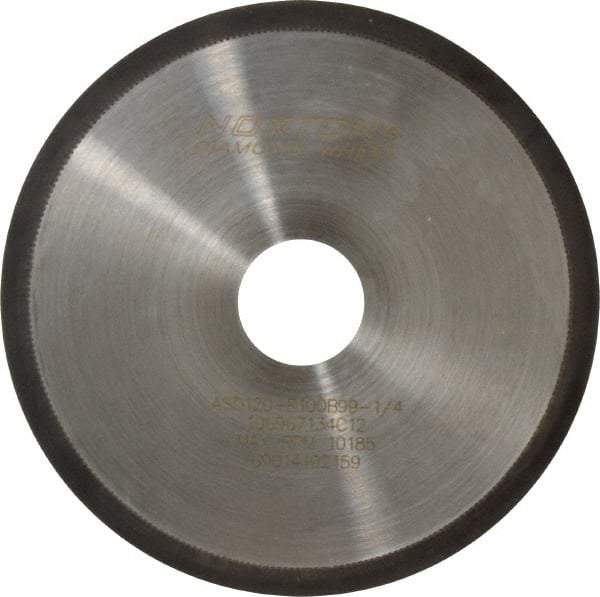 Norton - 6" Diam x 1-1/4" Hole, 120 Grit Surface Grinding Wheel - Type 1A1R, Coarse Grade - Eagle Tool & Supply
