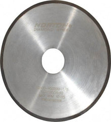 Norton - 6" Diam x 1-1/4" Hole, 100 Grit Surface Grinding Wheel - Diamond, Type 1A1R, Coarse Grade - Eagle Tool & Supply