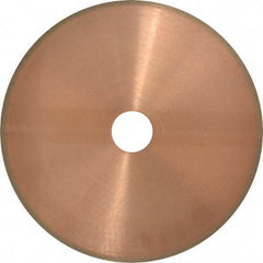 Norton - 8" Diam x 1-1/4" Hole, 180 Grit Surface Grinding Wheel - Diamond, Type 1A1R, Medium Grade - Eagle Tool & Supply