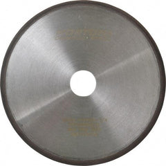 Norton - 8" Diam x 1-1/4" Hole, 120 Grit Surface Grinding Wheel - Diamond, Type 1A1R, Coarse Grade - Eagle Tool & Supply