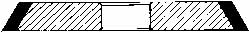 Norton - 6" Diam x 1-1/4" Hole x 3/32" Thick, 320 Grit Surface Grinding Wheel - Diamond, Type 1V1P, Extra Fine Grade, Resinoid Bond - Eagle Tool & Supply