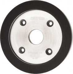 Norton - 6" Diam, 1-1/4" Hole Size, 3/4" Overall Thickness, 150 Grit, Type 6 Tool & Cutter Grinding Wheel - Very Fine Grade, Diamond, P Hardness, Vitrified Bond - Eagle Tool & Supply