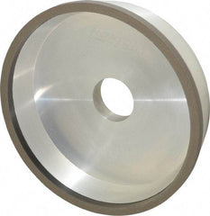 Norton - 6" Diam, 1-1/4" Hole Size, 1-1/2" Overall Thickness, 150 Grit, Type 11 Tool & Cutter Grinding Wheel - Very Fine Grade, Diamond, Resinoid Bond - Eagle Tool & Supply
