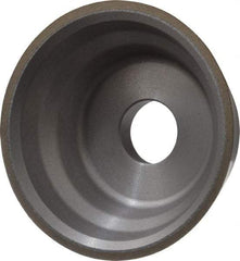 Norton - 3" Diam, 3/4" Hole Size, 1-1/4" Overall Thickness, 150 Grit, Type 11 Tool & Cutter Grinding Wheel - Very Fine Grade, Diamond, Resinoid Bond - Eagle Tool & Supply