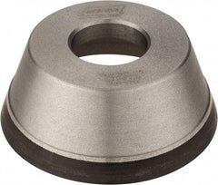 Norton - 3-3/4" Diam, 1-1/4" Hole Size, 1-1/2" Overall Thickness, 120 Grit, Type 11 Tool & Cutter Grinding Wheel - Fine Grade, CBN, Resinoid Bond - Eagle Tool & Supply