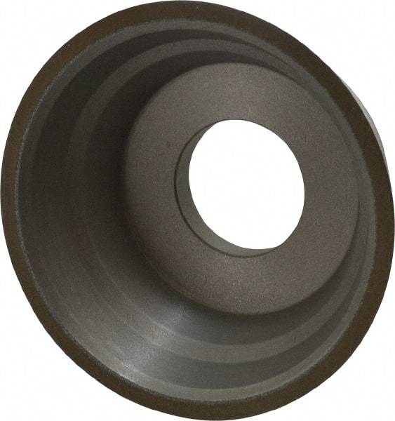 Norton - 3-3/4" Diam, 1-1/4" Hole Size, 1-1/2" Overall Thickness, 150 Grit, Type 11 Tool & Cutter Grinding Wheel - Very Fine Grade, CBN, Resinoid Bond - Eagle Tool & Supply