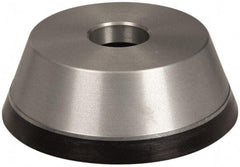 Norton - 5" Diam, 1-1/4" Hole Size, 1-3/4" Overall Thickness, 150 Grit, Type 11 Tool & Cutter Grinding Wheel - Very Fine Grade, Diamond, Resinoid Bond - Eagle Tool & Supply