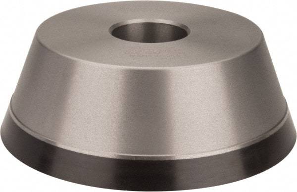 Norton - 5" Diam, 1-1/4" Hole Size, 1-3/4" Overall Thickness, 180 Grit, Type 11 Tool & Cutter Grinding Wheel - Very Fine Grade, Diamond, Resinoid Bond - Eagle Tool & Supply
