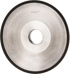 Norton - 6" Diam, 1-1/4" Hole Size, 1" Overall Thickness, 120 Grit, Type 12 Tool & Cutter Grinding Wheel - Fine Grade, CBN, Resinoid Bond - Eagle Tool & Supply