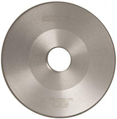 Norton - 6" Diam, 1-1/4" Hole Size, 3/4" Overall Thickness, 150 Grit, Type 15 Tool & Cutter Grinding Wheel - Very Fine Grade, Diamond, Resinoid Bond - Eagle Tool & Supply