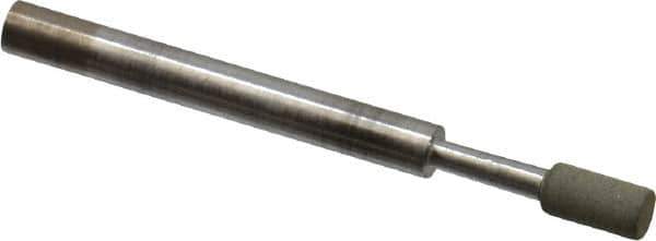 Norton - 1/8" Head Diam x 1/4" Head Thickness Diamond (Abrasive) Grinding Pin - 1/8" Shank Diam x 1-1/2" Shank Length, Very Fine Grade, 220 Grit - Eagle Tool & Supply