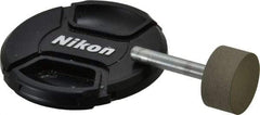 Norton - 1" Head Diam x 1/2" Head Thickness Diamond (Abrasive) Grinding Pin - 1/4" Shank Diam x 1-1/2" Shank Length, Fine Grade, 100 Grit - Eagle Tool & Supply