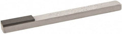 Norton - Very Fine, 1" Length of Cut, Single End Diamond Hone - 220 Grit, 3/8" Wide x 1/4" High x 4" OAL - Eagle Tool & Supply