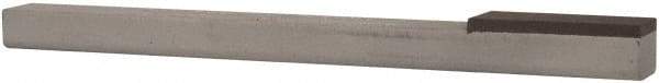 Norton - Extra Fine, 1" Length of Cut, Single End Diamond Hone - 320 Grit, 3/8" Wide x 1/4" High x 4" OAL - Eagle Tool & Supply