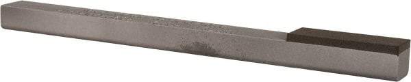 Norton - Super Fine, 1" Length of Cut, Single End Diamond Hone - 400 Grit, 3/8" Wide x 1/4" High x 4" OAL - Eagle Tool & Supply