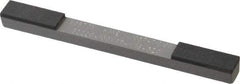 Norton - Very Fine & Extra Fine, 1" Length of Cut, Double End Diamond Hone - 220 & 320 Grit, 3/8" Wide x 1/4" High x 4" OAL - Eagle Tool & Supply