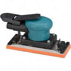 Dynabrade - 13 CFM Air Consumption, Palm Air Orbital Sander - Rectangular Pad, - Eagle Tool & Supply