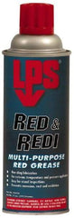 LPS - 11 oz Aerosol General Purpose Grease - Red, 450°F Max Temp, NLGIG 2, - Eagle Tool & Supply