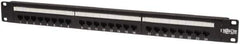 Tripp-Lite - Electrical Enclosure Steel Patch Panel - For Use with Racks - Eagle Tool & Supply