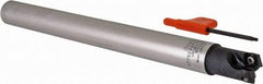 Kennametal - 5/8" Cutting Diam, 5/8" Shank Diam, Straight Shank Indexable Copy End Mill - 2 Inserts, XPLT0603 Insert, C7792VXP06CA.62Z2R5.5 Toolholder - Eagle Tool & Supply