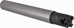 Kennametal - 1" Cutting Diam, 1" Shank Diam, Straight Shank Indexable Copy End Mill - 4 Inserts, XPLT0603 Insert, C7792VXP06CA1.0Z4R6.1 Toolholder - Eagle Tool & Supply