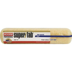 Wooster Brush - 3/4" Nap, 14" Wide Paint Roller - Semi-Rough to Rough Texture, Synthetic Knit - Eagle Tool & Supply