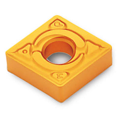Turning Insert:  CNMG120408MP TT9080,  Solid Carbide AlTiN & TiN Finish,  Neutral,  0.5080″ Long,  1/2″ Inscribed Circle,  0.0310″ Corner Radius,  80.0 &deg N/A Diamond,  Series  CNMG