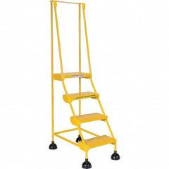 Vestil - 72-15/16" High 300 Lb Capacity 4 Step Step - Eagle Tool & Supply