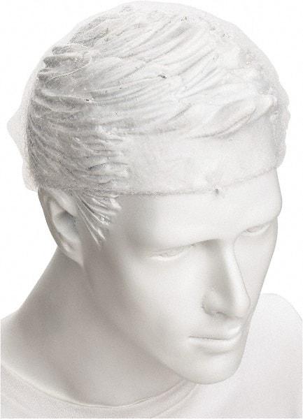 PRO-SAFE - Size L, Hairnet - White, Nylon - Eagle Tool & Supply