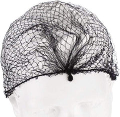 PRO-SAFE - Size 25, Hairnet - Black, Nylon - Eagle Tool & Supply