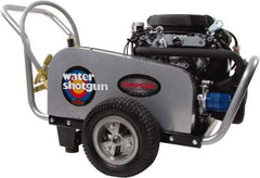 Simpson - Gas, 20.8 hp, 5,000 psi, 5 GPM, Cold Water Pressure Washer - Triplex Plunger, 50' x 3/8" Hose - Eagle Tool & Supply