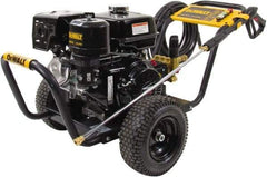 DeWALT - Gas, 11.7 hp, 4,200 psi, 4 GPM, Cold Water Pressure Washer - AAA Triplex, 50' x 3/8" Hose - Eagle Tool & Supply