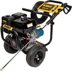 DeWALT - Gas, 11.7 hp, 4,200 psi, 4 GPM, Cold Water Pressure Washer - CAT Triplex, 50' x 3/8" Hose - Eagle Tool & Supply