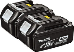 Makita - Power Tool Batteries Voltage: 18.00 Battery Chemistry: Lithium-Ion - Eagle Tool & Supply