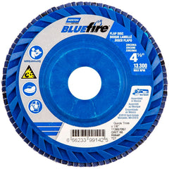 Norton - Flap Discs Abrasive Type: Coated Flap Disc Type: Type 27 - Eagle Tool & Supply