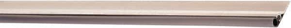National Guard Products - 17' Long x 1" Wide, Head & Jamb Weatherstripping - 1-3/4" Door Thickness, Aluminum - Eagle Tool & Supply