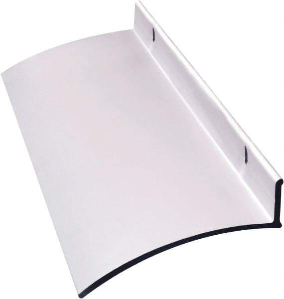National Guard Products - 6' Long x 2" Wide, Drip Cap Weatherstripping - 1-3/4" Door Thickness, Aluminum - Eagle Tool & Supply