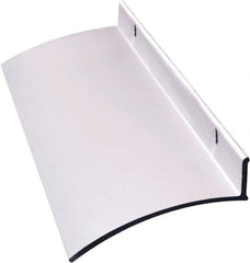 National Guard Products - 6' Long x 2" Wide, Drip Cap Weatherstripping - 1-3/4" Door Thickness, Aluminum - Eagle Tool & Supply
