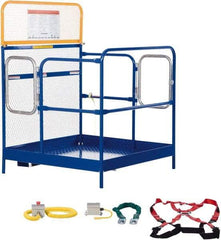Vestil - 60" Platform - Forklift Work Platform, 1,000 Lb Capacity, 60" Platform Height, 48" Base Width x 48" Base Depth - Eagle Tool & Supply