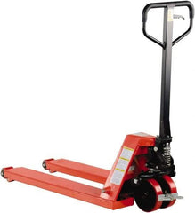 Vestil - 5,000 Lb Capacity, 8" Lift Wheel Nose Pallet Truck - 3-1/2" Min Lift Height, 38" Fork Length x 20" Fork Width, 20" Overall Width - Eagle Tool & Supply