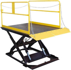 Vestil - 6,000 Lb Capacity Multi-Level Support Scissor Lift Table - 10" to 70" Lift Height, 96" Platform Length x 96" Platform Width - Eagle Tool & Supply