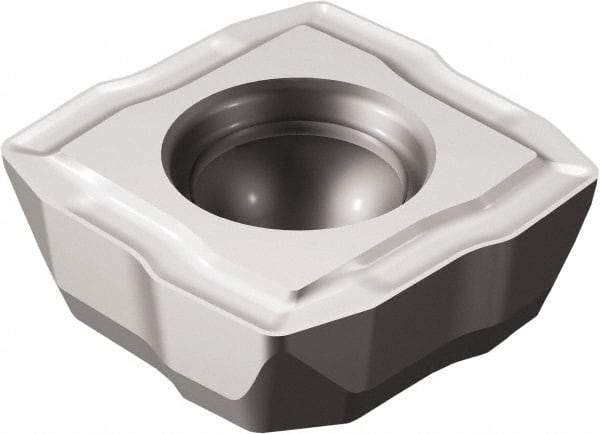 Sandvik Coromant - 88005C LM Grade H13A Carbide Indexable Drill Insert - Uncoated, Square, 8.4mm Inscribed Circle - Eagle Tool & Supply
