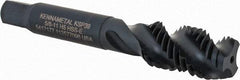 Kennametal - 5/8-11 3 Flute 2B Modified Bottoming Spiral Flute Tap - Vanadium High Speed Steel, Oxide Finish, 3-13/16" OAL, Right Hand Flute, Right Hand Thread, H5, Series GOtap\xAE - Eagle Tool & Supply