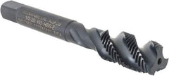 Kennametal - 1/2-20 3 Flute 3B Modified Bottoming Spiral Flute Tap - Vanadium High Speed Steel, Oxide Finish, 3-3/8" OAL, Right Hand Flute, Right Hand Thread, H3, Series GOtap\xAE - Eagle Tool & Supply