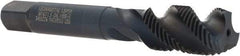Kennametal - M16x1.50 3 Flute Modified Bottoming Spiral Flute Tap - Vanadium High Speed Steel, Oxide Finish, 3-13/16" OAL, Right Hand Flute, Right Hand Thread, D6, Series GOtap\xAE - Eagle Tool & Supply
