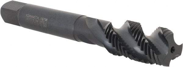 Kennametal - M14x1.50 3 Flute Modified Bottoming Spiral Flute Tap - Vanadium High Speed Steel, Oxide Finish, 3-19/32" OAL, Right Hand Flute, Right Hand Thread, D6, Series GOtap\xAE - Eagle Tool & Supply