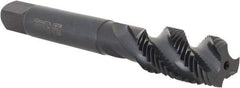Kennametal - M14x1.50 3 Flute Modified Bottoming Spiral Flute Tap - Vanadium High Speed Steel, Oxide Finish, 3-19/32" OAL, Right Hand Flute, Right Hand Thread, D6, Series GOtap\xAE - Eagle Tool & Supply